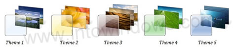 Windows 7 Themes, Into Windows Theme