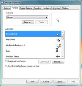 All about the humble mouse, mouse, Windows 7