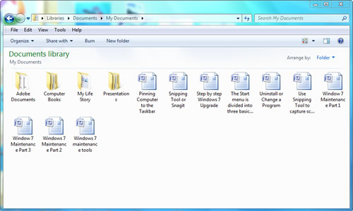 Creating a compressed folder in Windows 7...1 Creating a compressed folder in Windows 7, compressed folder, Windows 7