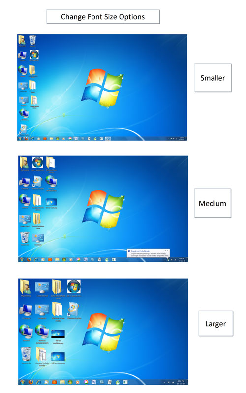 Windows magnifier, Windows 7 magnifier, difficulty seeing the screen