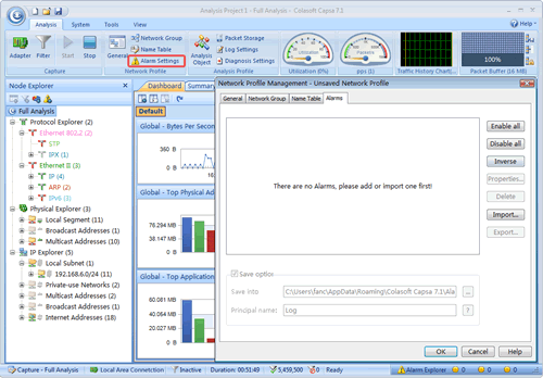Introducing Capsa Network Analyzer, Capsa Network Analyzer, Capsa