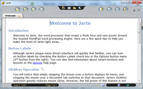 Jarte 2 Jarte, a competitor for Wordpad, Jarte, wordpad, Competition, competitor
