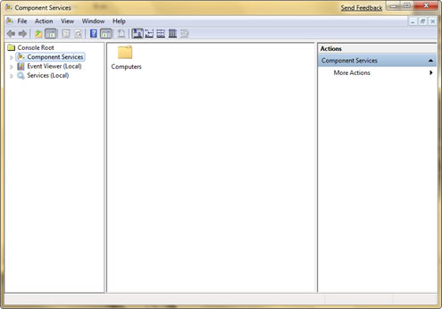 Microsoft-Windows-7-Component-Services Windows 7 Component Services, Component Services