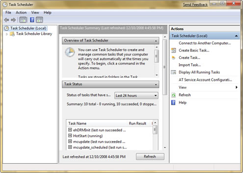 Microsoft-Windows-7-Task-Scheduler Windows 7 Task Scheduler, Task Scheduler Windows 7