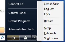 Shutdown procedures in Windows XP, Vista and 7, shutdown, Windows 7, Windows Vista, Windows xp