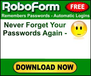Software Review Roboform1 Software Review - Roboform, Roboform, software review, software