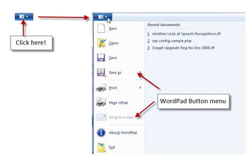 Wordpad for Windows 7: new vs old, new Wordpad, Windows 7 wordpad, wordpad