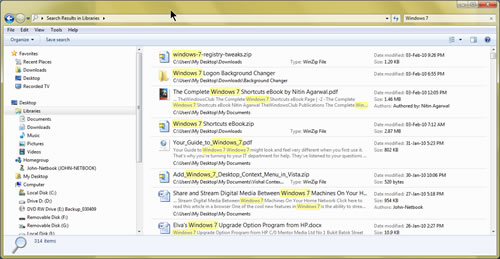 The history of Windows Search 11 The history of Windows Search, Windows Search, history , Windows 7