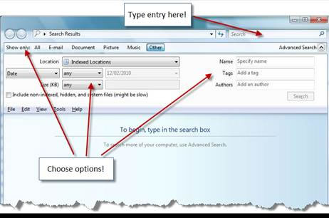 The history of Windows Search 8 The history of Windows Search, Windows Search, history , Windows 7