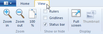 The new version of Paint in Windows 7 - Part 2..10 The New Paint in Windows 7 - Part 2, Windows 7, Paint