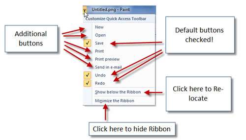 The new version of Paint in Windows 7, Paint, Windows 7