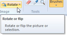 The new version of Paint in Windows 7, Paint, Windows 7