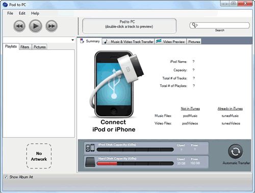 Pod to PC software review, Pod to PC, software, review