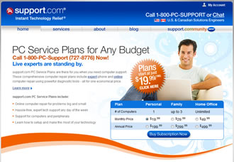 Review - Support.com, Support.com, Service review