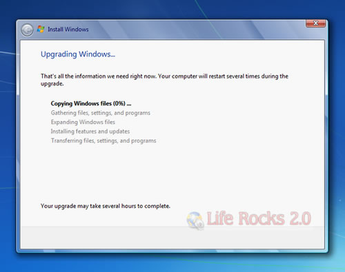 upgradingwindows Upgrading Windows Vista to Windows 7, Windows Vista upgrade to Windows 7, Windows Vista upgrade to 7, Vista to Windows 7