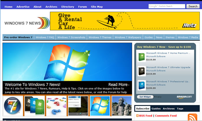 Best Windows 7 Website Competition Explanation